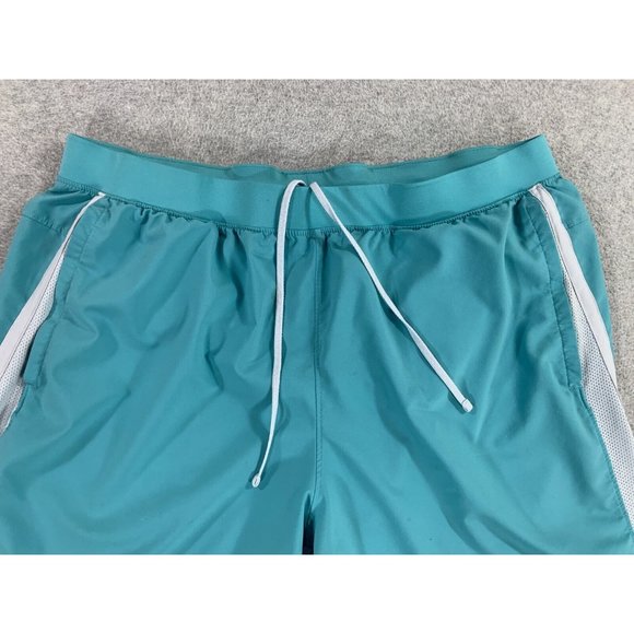 Under Armour Fitted Loose Fit Lined Running Shorts (Women's XXL) Blue - Picture 2 of 10